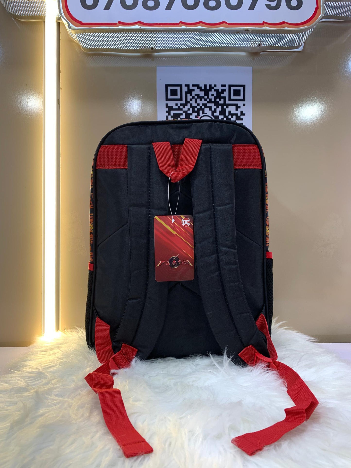 DC THE FLASH BACKPACK BAG 4-7YRS