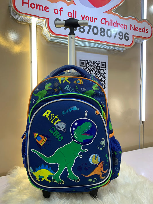 JASMINE STAR TROLLEY BACK BAG (ASTRO DINO)