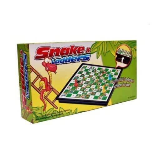 SNAKES & LADDERS BOARD GAME TOY