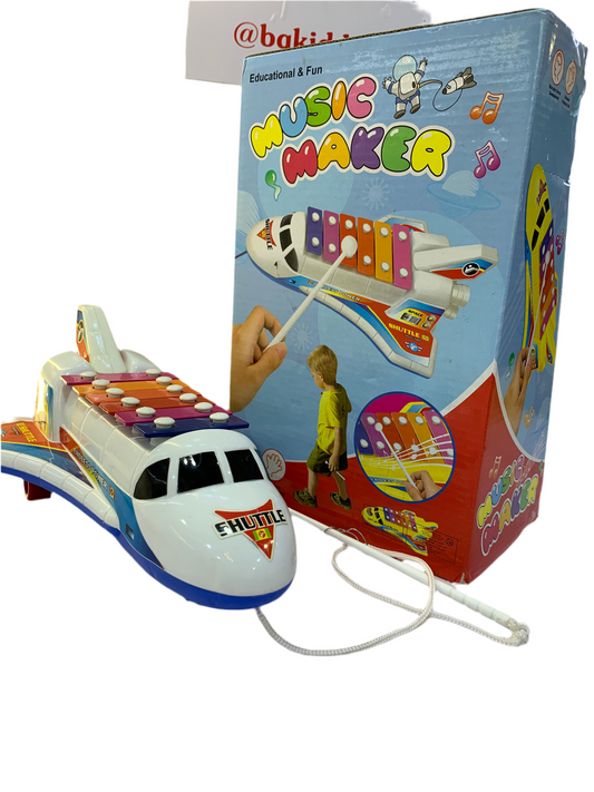 MUSIC MAKER ENDLESS POWER XYLOPHONE TOY PLANE(TOY)