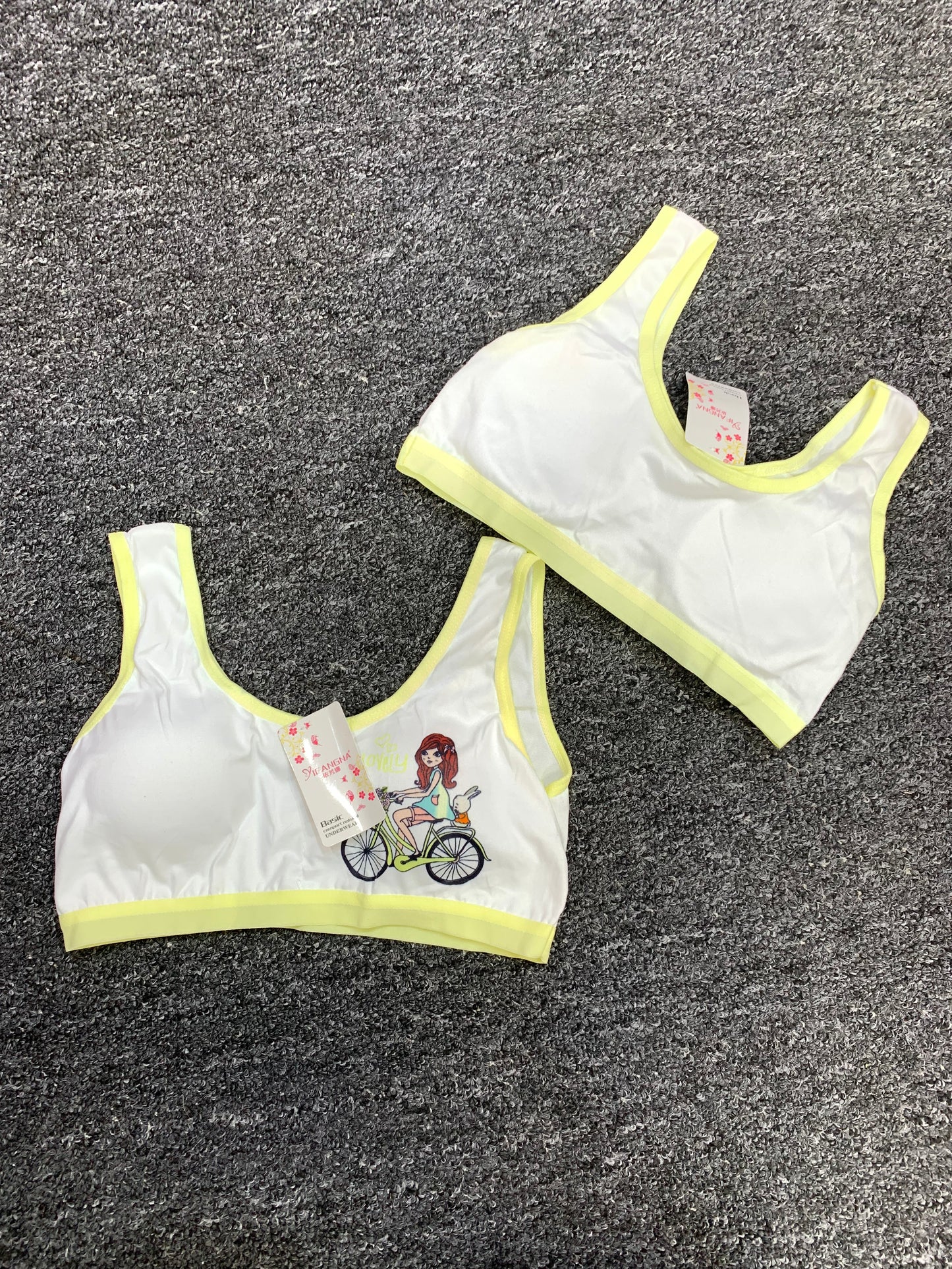 GIRLS FASHION PADDED BRA TOP (LOVELY)