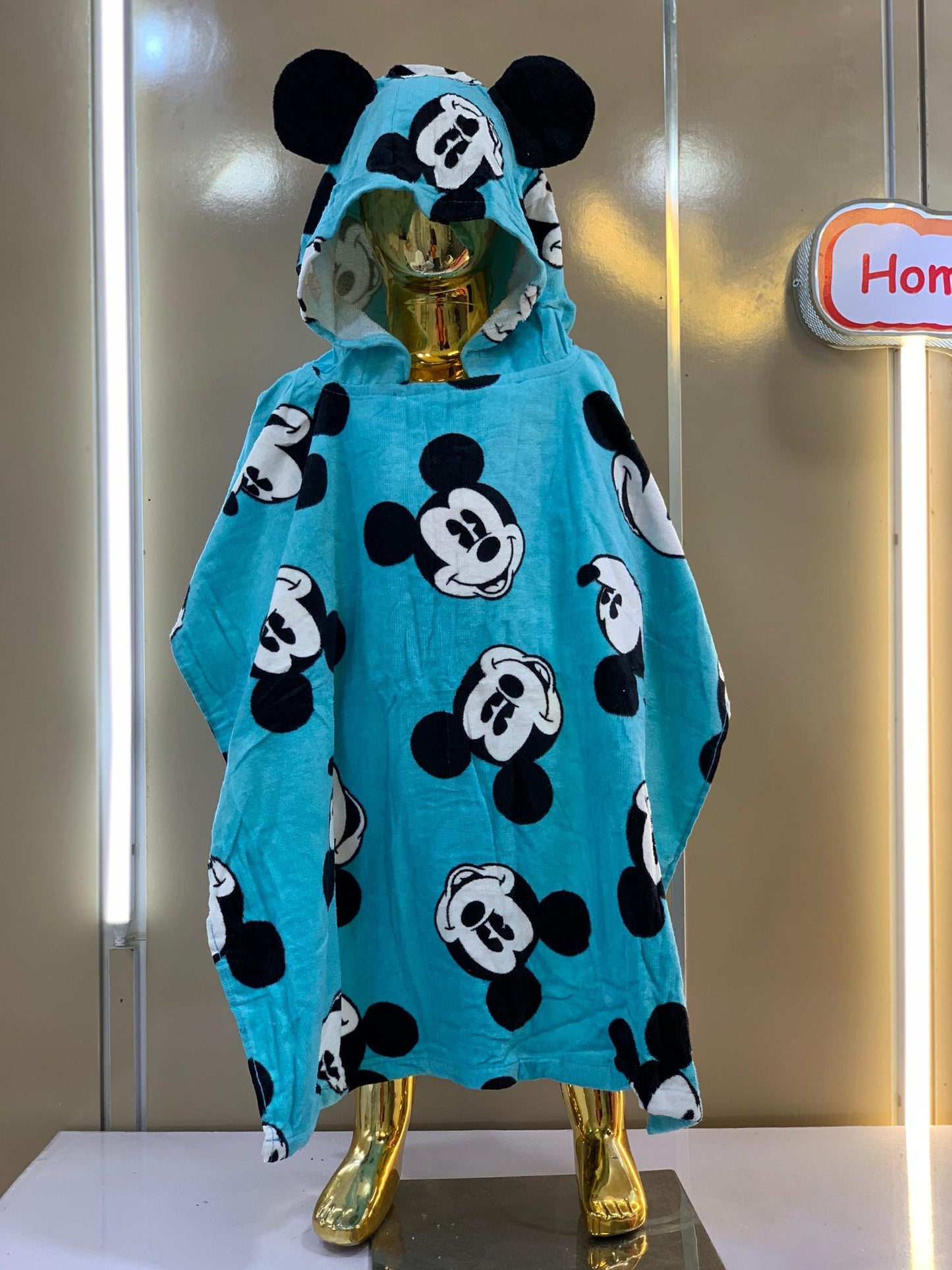 KIDS CHARACTER HOODED TOWEL