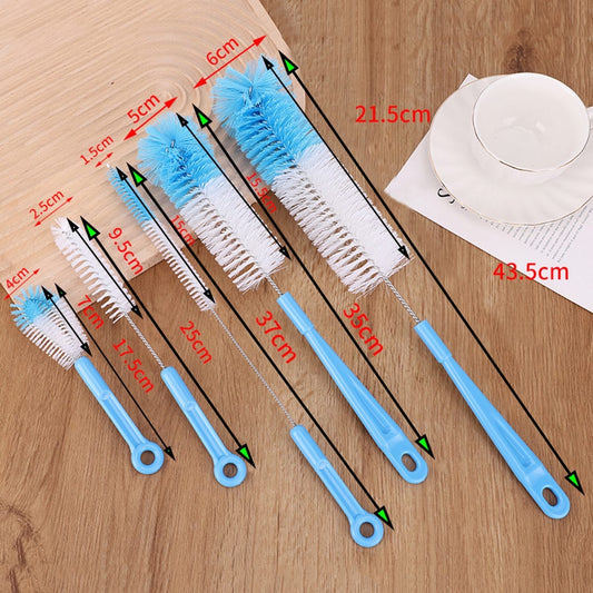 BOTTLE STRAW WASHING BRUSH 5 in 1 set