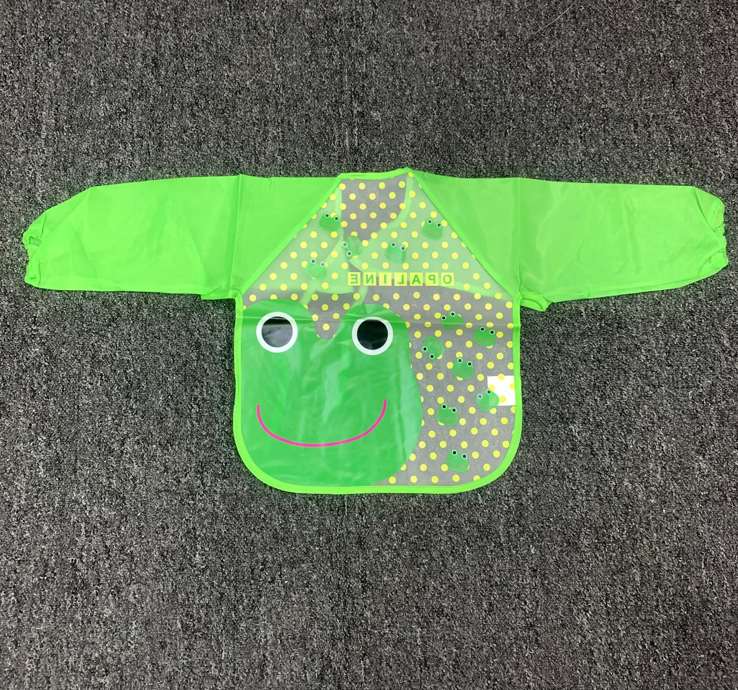 TODDLERS BIB(WITH SLEEVE)