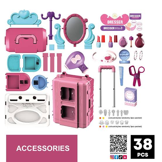 BOWA MOBILE IMAGE DESIGNER 3 IN 1 DRESSER TOY(3+)
