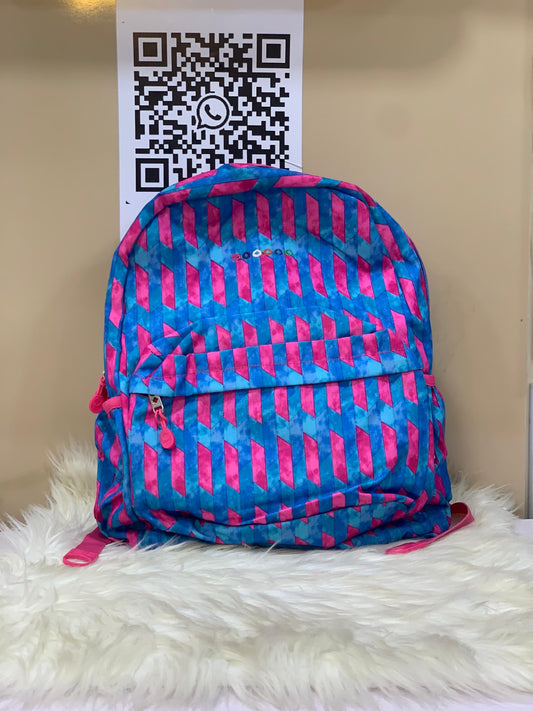 JWORLD PURPLE STRIPE BACK PACK 16inches for Ages 4-10years