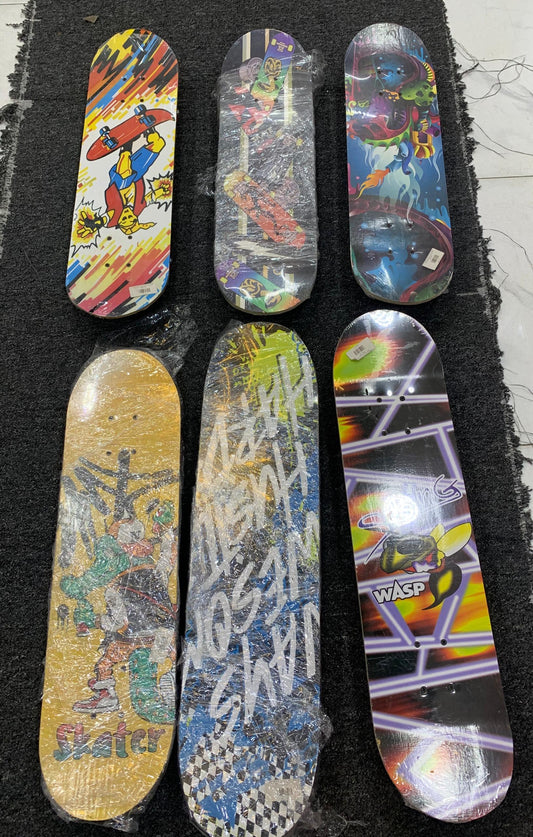 CHARACTER SKATE BOARDS FOR AGES 5-14yrs