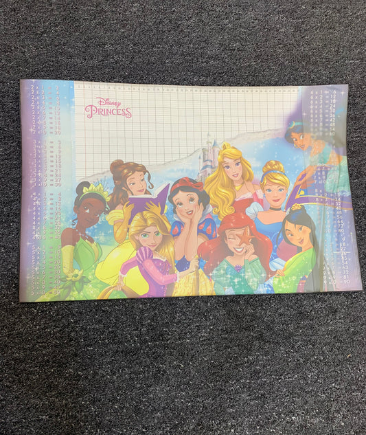 DISNEY CHARACTERS TABLE PLACE MAT (FOR EATING)