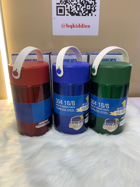HAERS VACUUM FOOD FLASK 1200ML 24 HOURS HOTNESS ORIGINAL