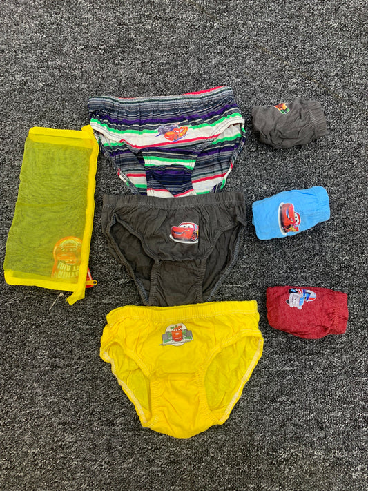 6 IN 1 CHILDREN BOYS PURSE BRIEF MULTI-CHARACTER(yellow purse)