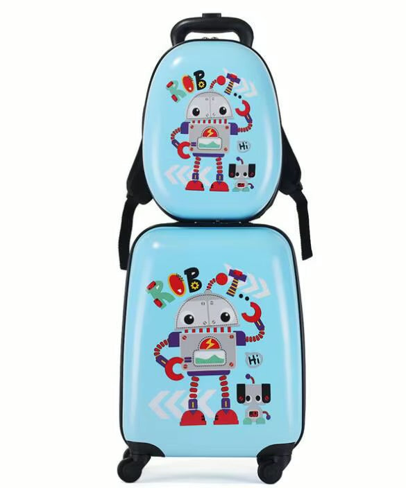 ELITE CHARACTER LUGGAGE TRAVEL BOX 2 IN 1