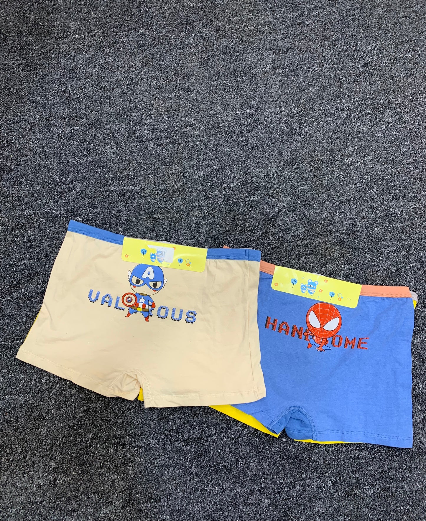 SUPER HERO CHARACTERS 2 IN 1 BOXERS UNDERWEAR