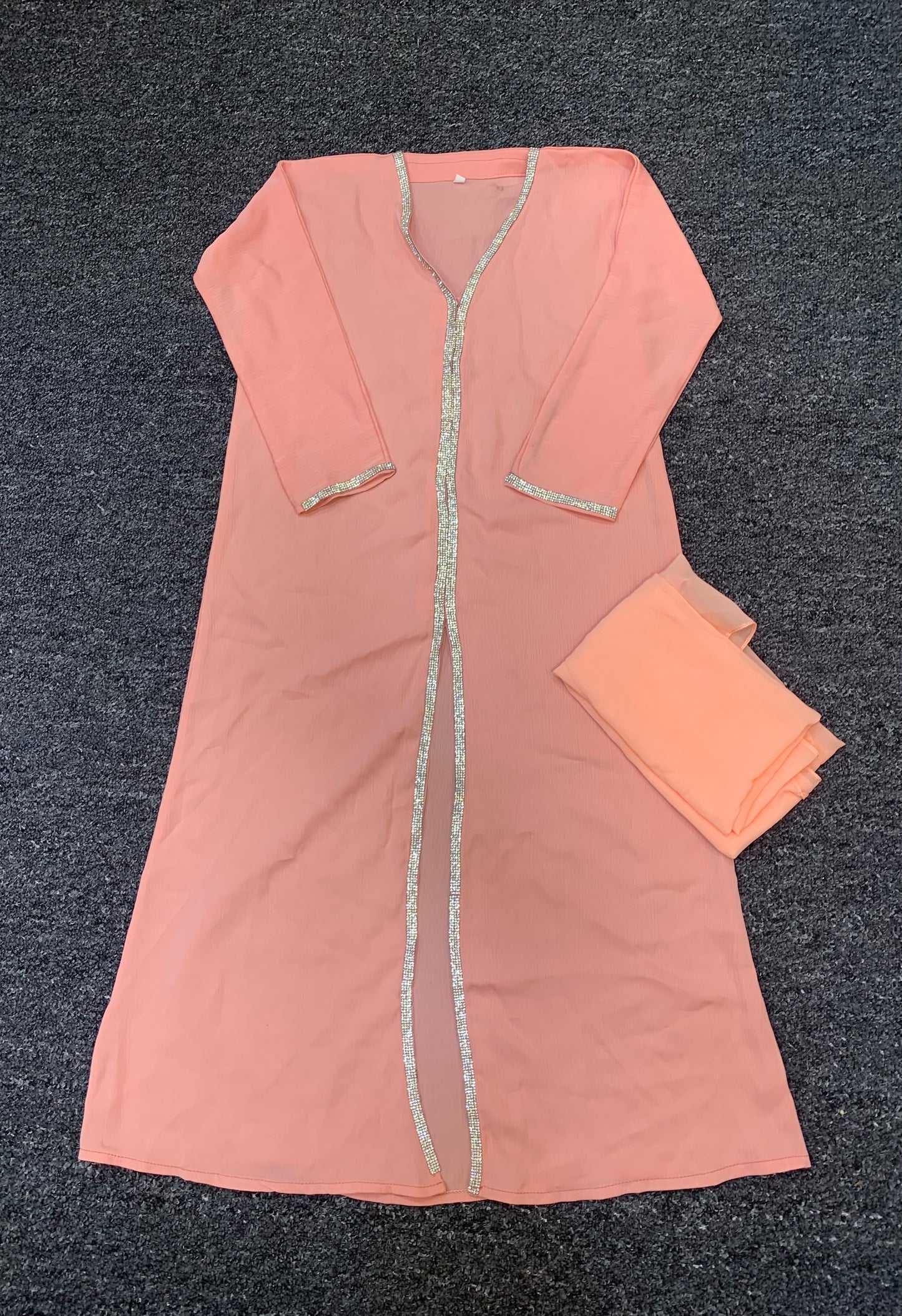 CHILDREN'S ABAYA CORAL(CLOTH)