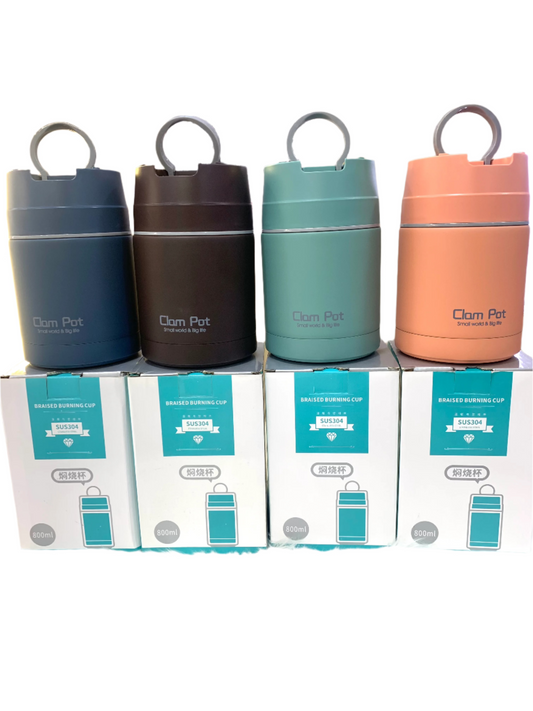 BRAISED CLAM POT 12 HOURS HOT FOOD FLASK