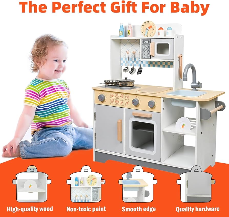 JAPANESE KITCHEN PRETEND PLAY SET FOR KIDS CHEF CERAMIC (36 MONTHS AND ABOVE)