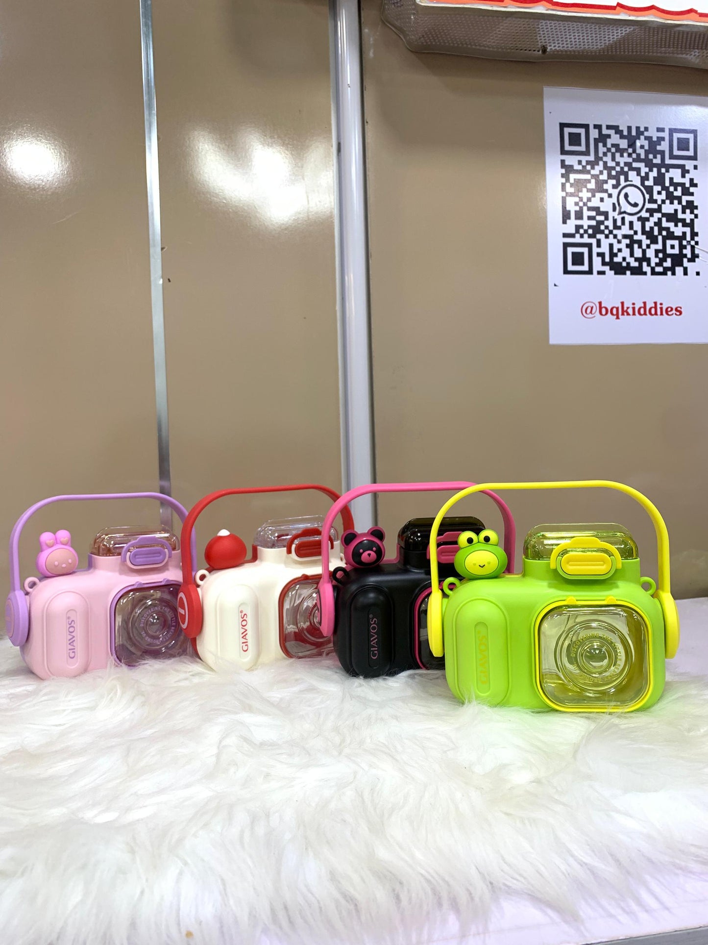 GIAVOS FASHION DOLL CAMERA WATER BOTTLE