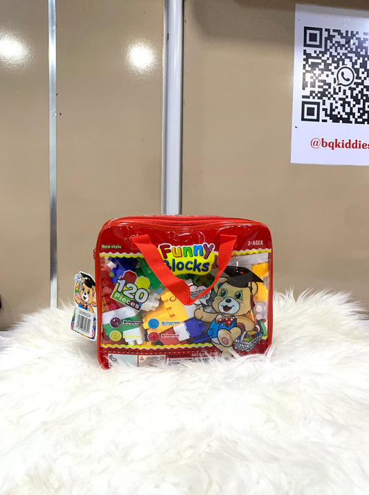 FUNNY BLOCKS BUILDING BLOCKS FOR KIDS 120PCS TOY