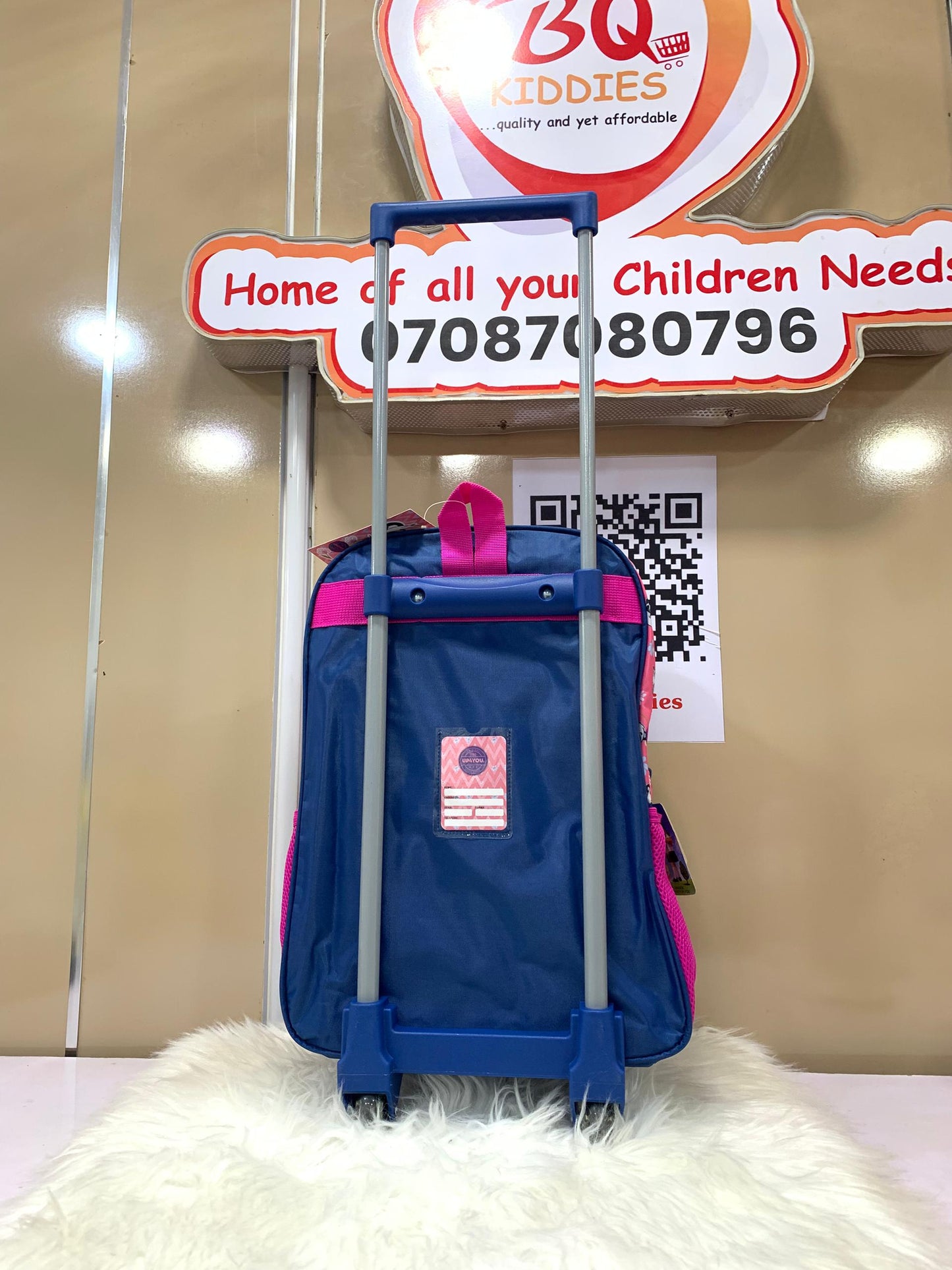 PETIT UP4YOU PANDA TROLLEY BAG