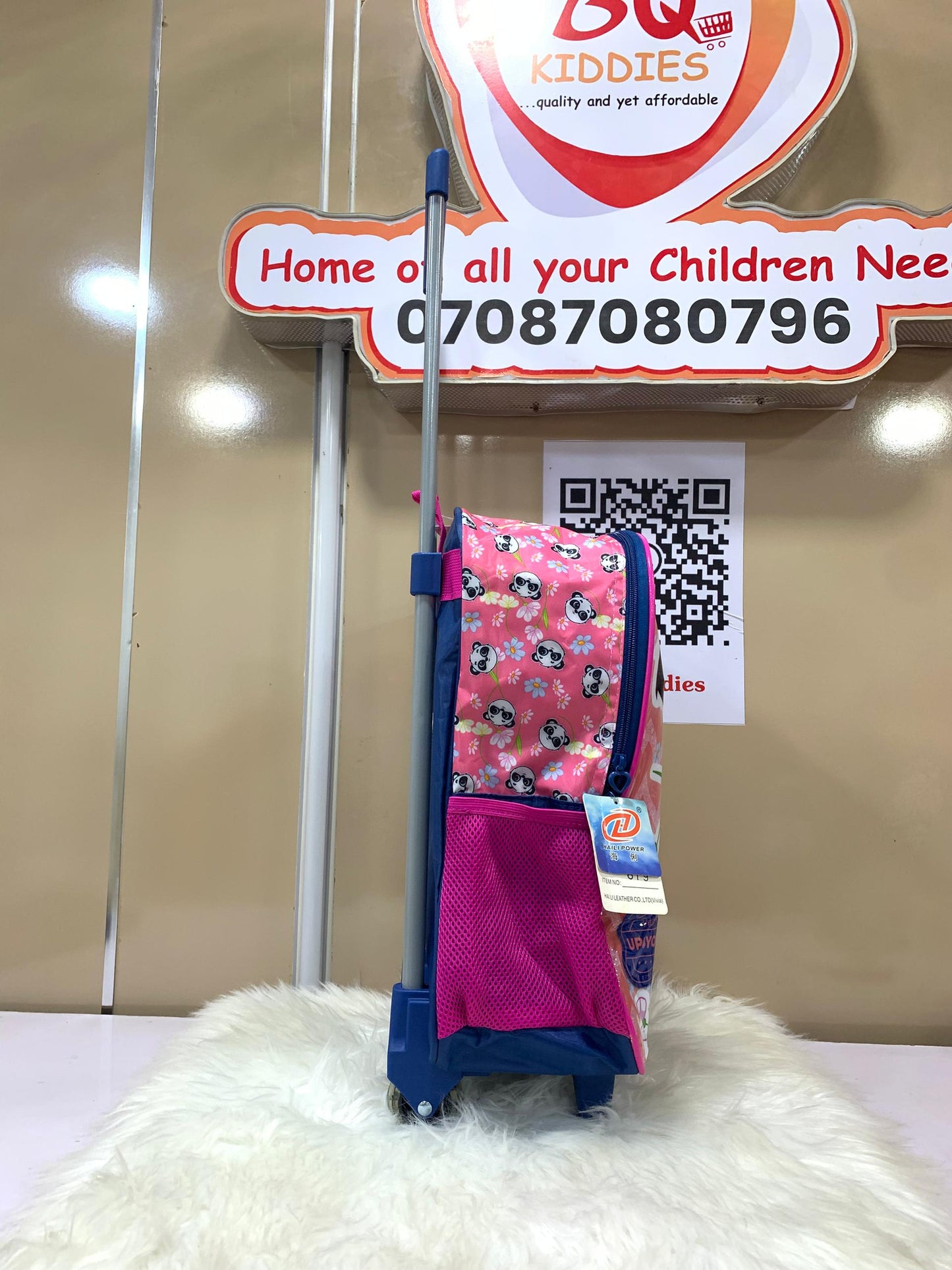 PETIT UP4YOU PANDA TROLLEY BAG
