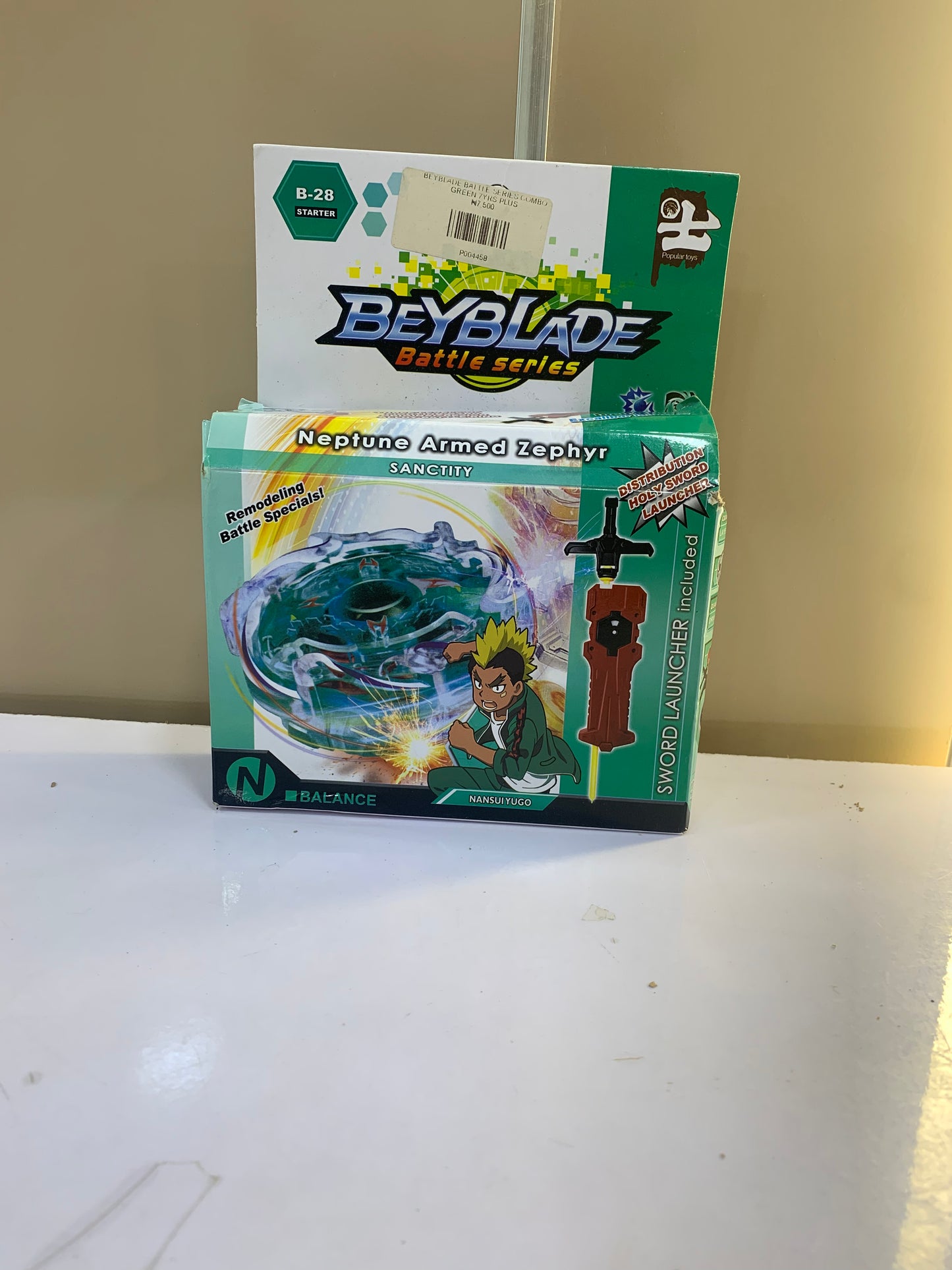 BEYBLADE BATTLE SERIES KIDS SWORD LAUNCHER TOY