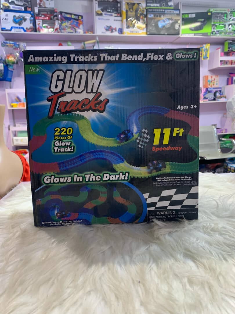 GLOW TRACKS 3 LED LIGHTS RACE CAR