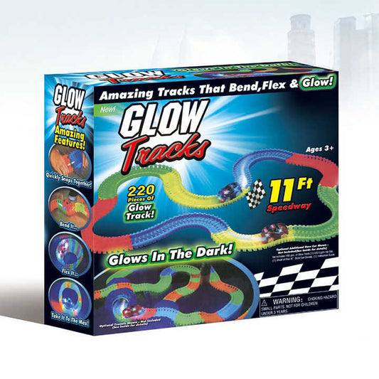 GLOW TRACKS 3 LED LIGHTS RACE CAR