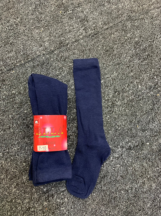 ELLA SOCK (NAVY BLUE)