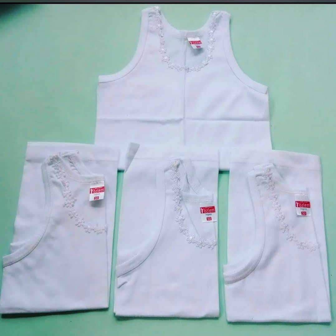 NEW WEAVE OZLEM (SINGLET FOR GIRLS) 6PCS/PACK