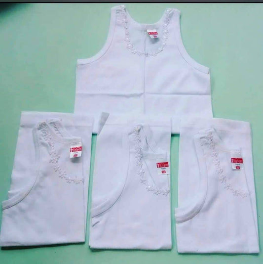 NEW WEAVE OZLEM (SINGLET FOR GIRLS) 6PCS/PACK