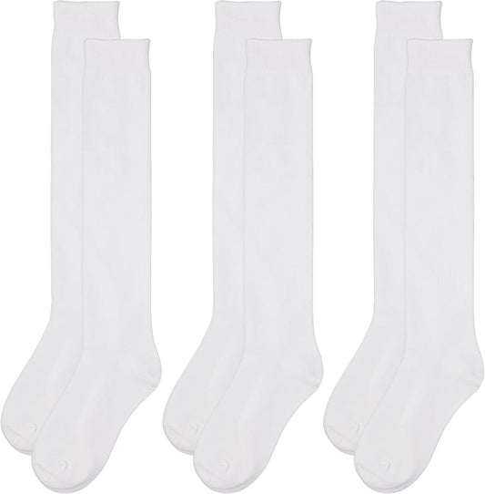 PRIMARK SOCKS KNEE HIGH (WHITE)5 in 1