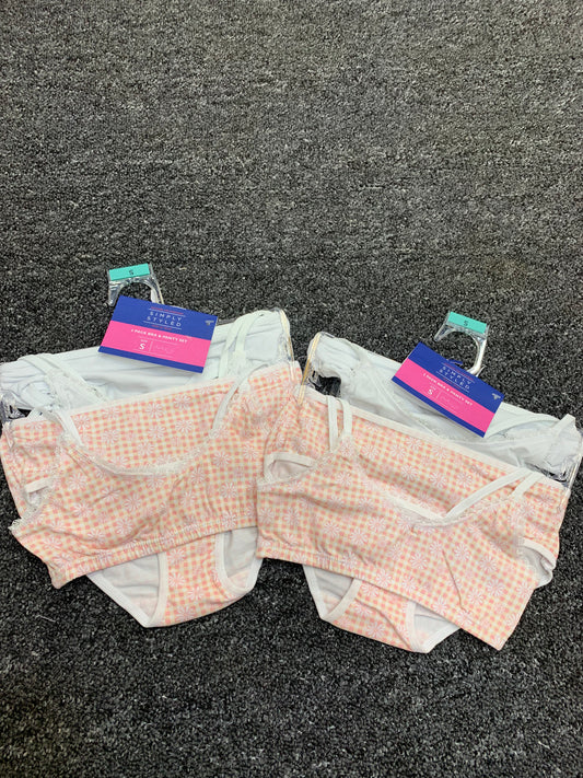 SIMPLY STYLED 2 PACK BRA & PANT SET