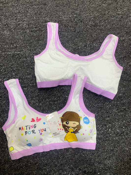 GIRLS FASHION PADDED BRA TOP (WAITING FOR YOU)
