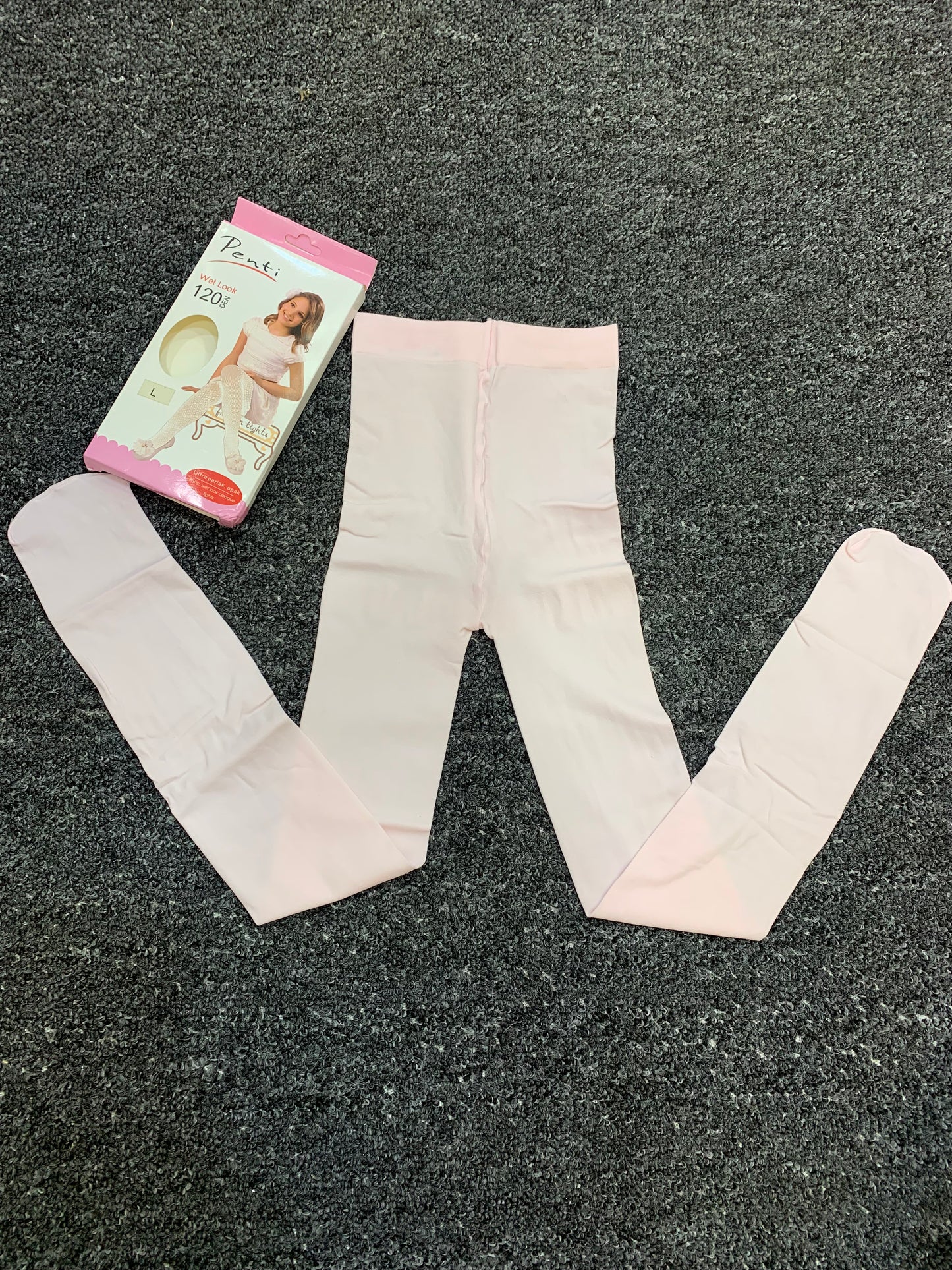 PENTI WET LOOK BALLERINA POPSOCKS