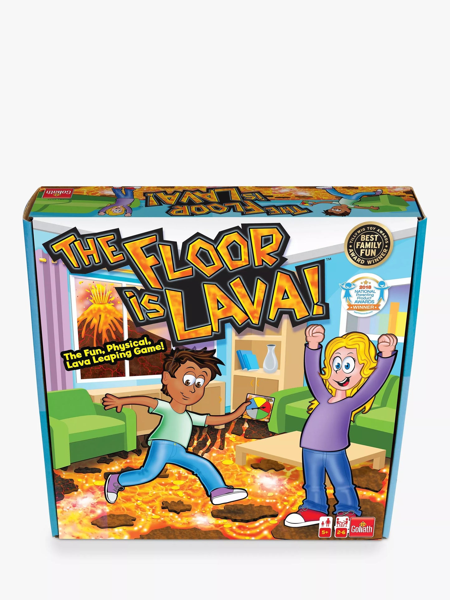 THE FLOOR IS LAVA LEAPING GAME GIFT(TOY)