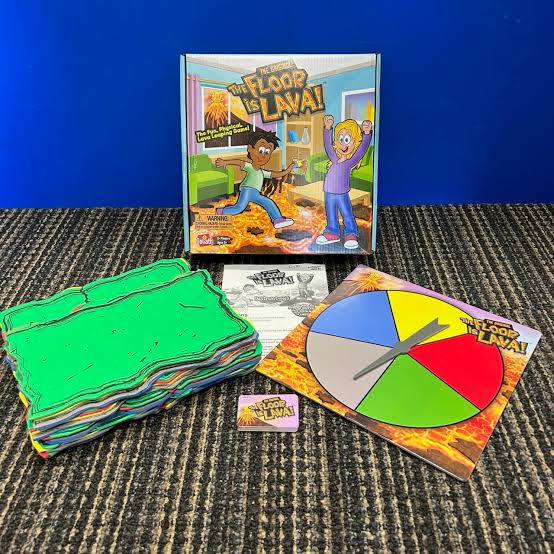 THE FLOOR IS LAVA LEAPING GAME GIFT(TOY)