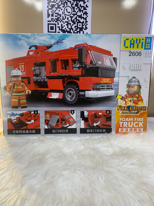 FOAM FIRE TRUCK TOY