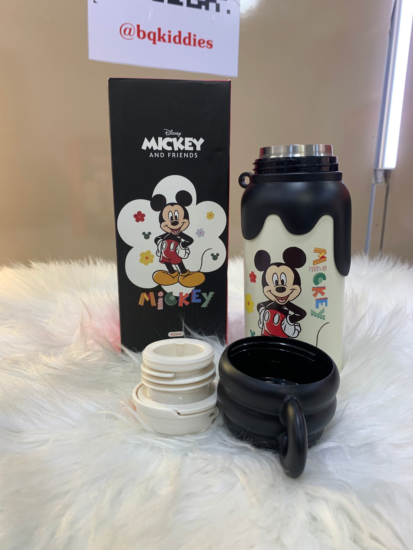 DISNEY CHARACTERS WATER BOTTLE FOR KIDS AND TEENS(420ML)