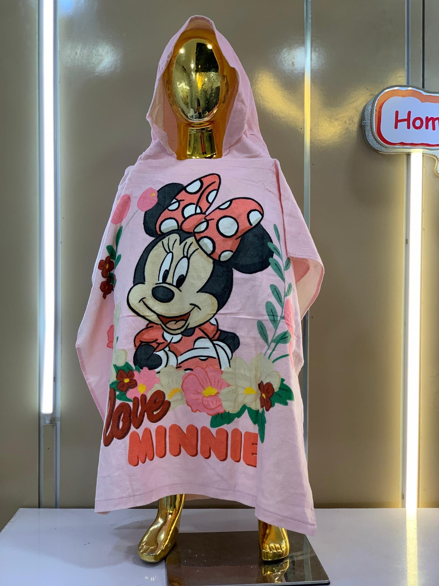 KIDS CHARACTER HOODED TOWEL