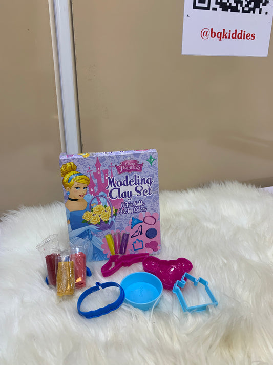 DISNEY PRINCESS MODELING CLAY SET FOR KIDS(TOY)