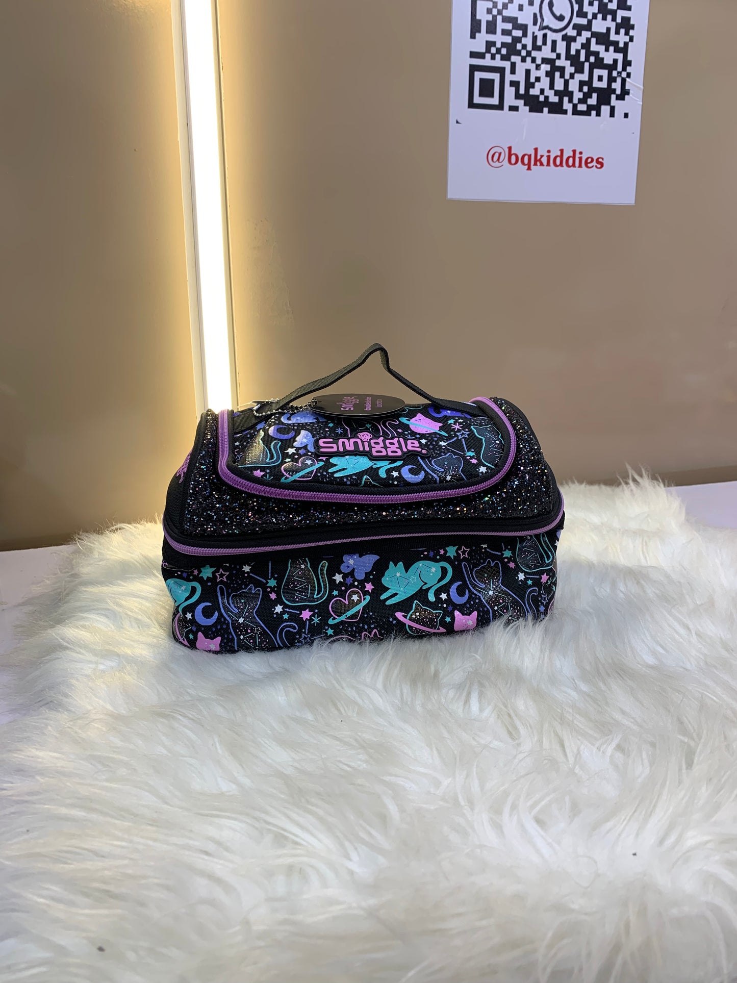 SMIGGLE DOUBLE DECKER KIDS LUNCH BAG