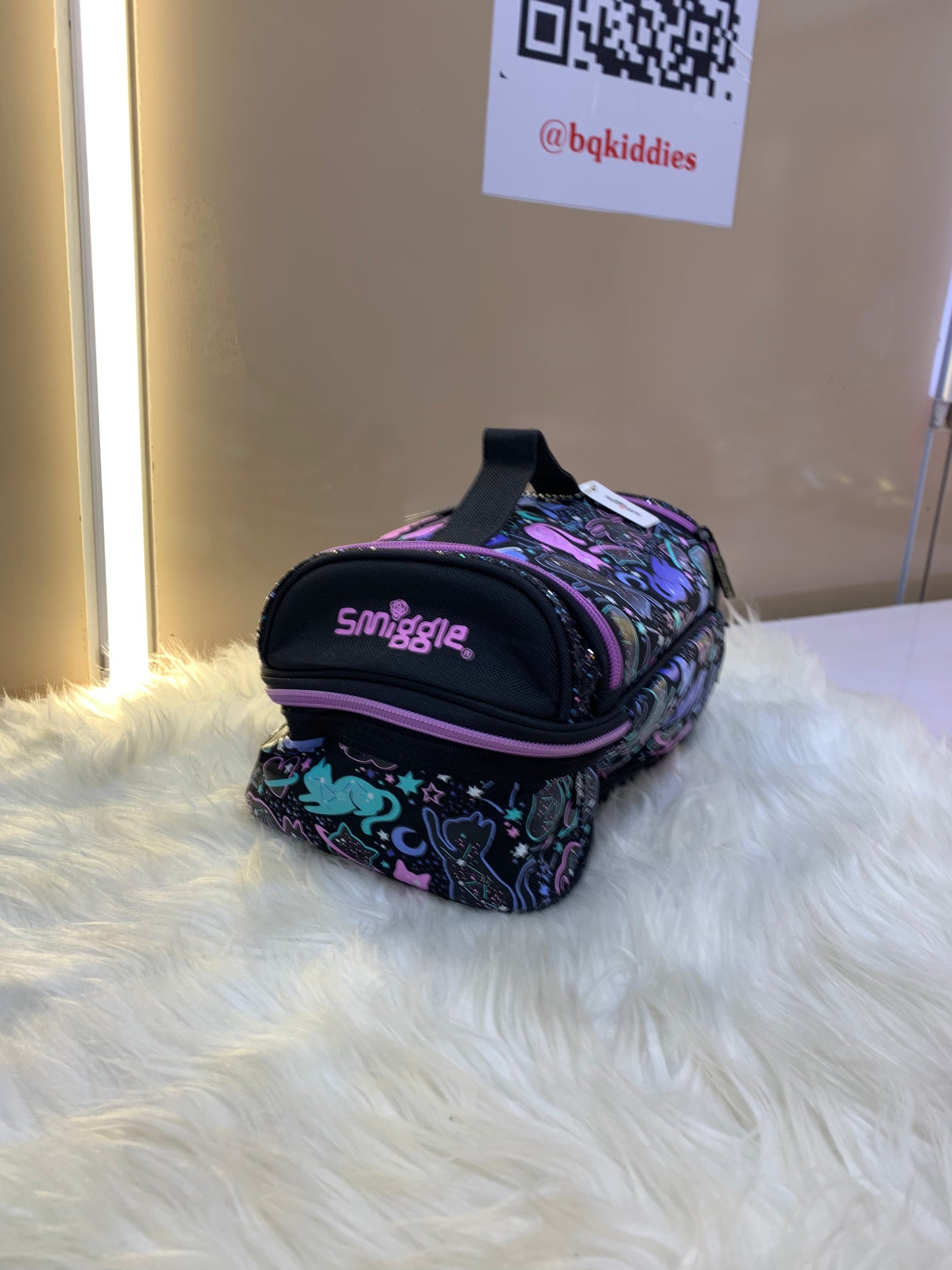 SMIGGLE DOUBLE DECKER KIDS LUNCH BAG