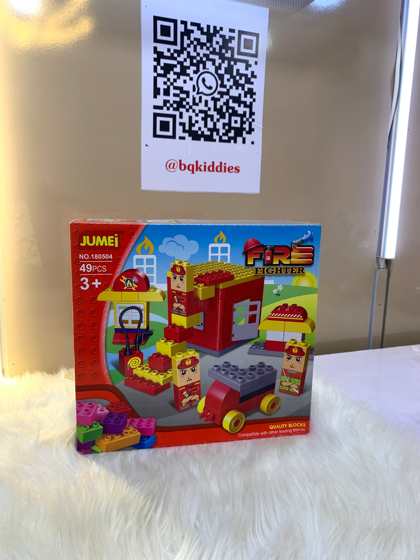 JUMEI FIRE FIGHTER PUZZLE SET TOY