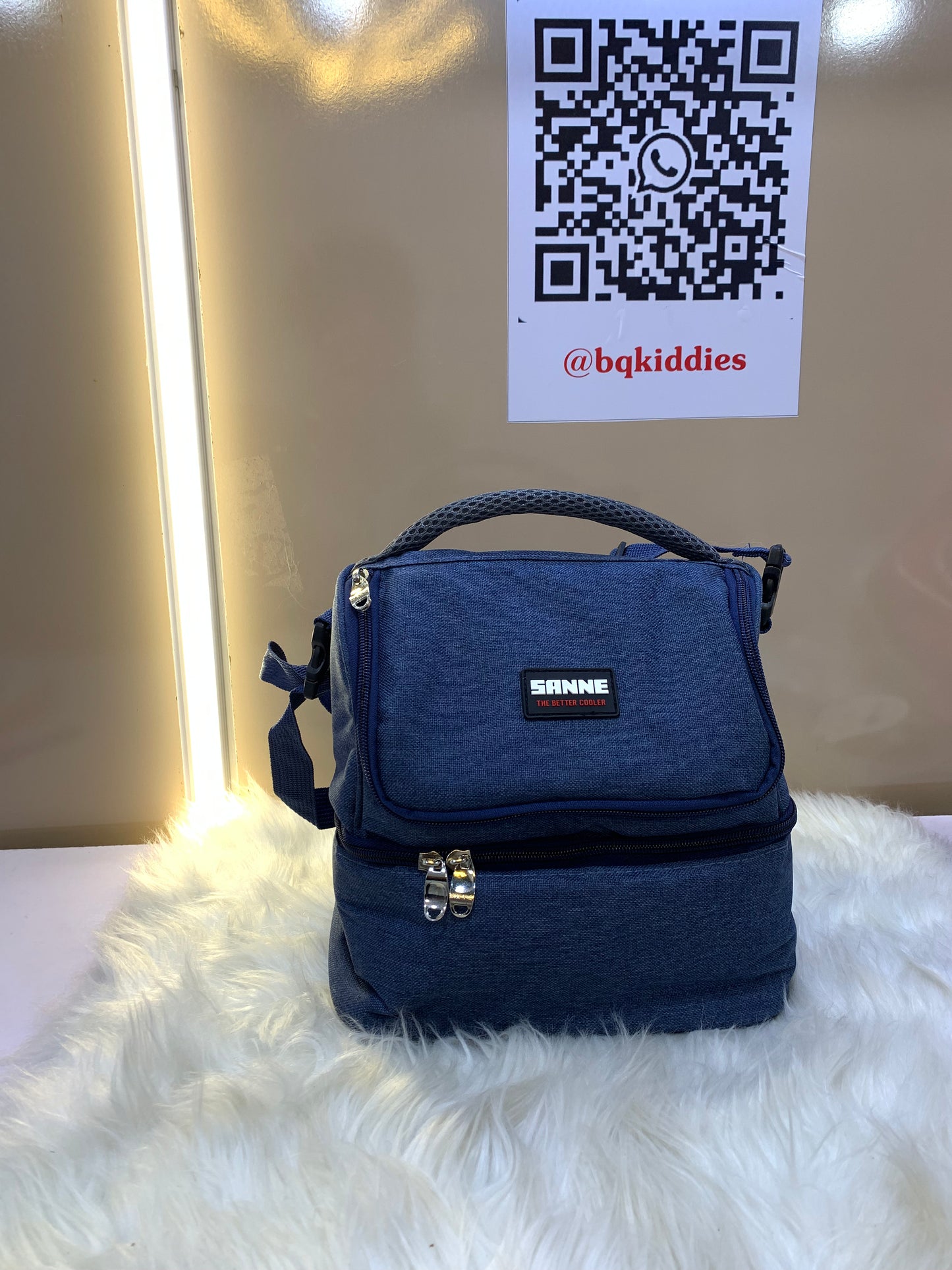 SANNEA DOUBLE DECKER JEAN LUNCH BAG