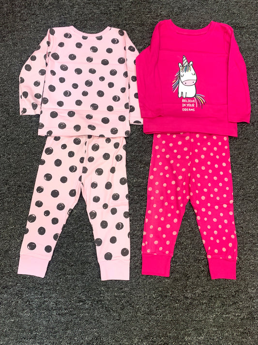 DUNNESSLEEP 2 PACK MIX N MATCH PYJAMA(BELIEVE IN YOUR DREAMS)/12-23MONTHS