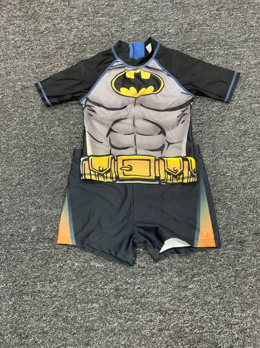 SWIMMING TRUNK SHORT&TOP(BATMAN DESIGN)/4-8years