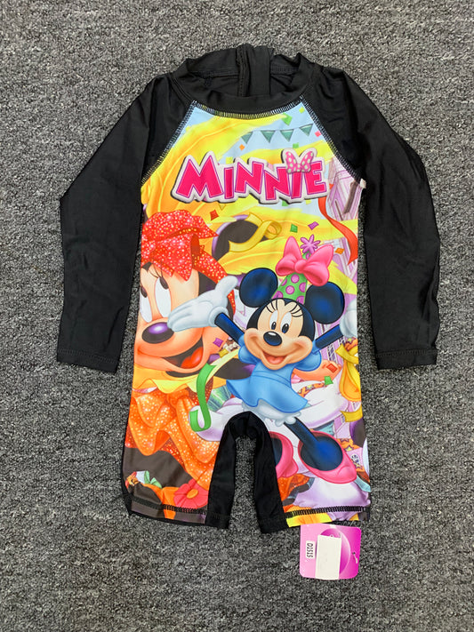 SWIMMING TRUNK JUMPSUIT(MINNIE MOUSE)/4-7years