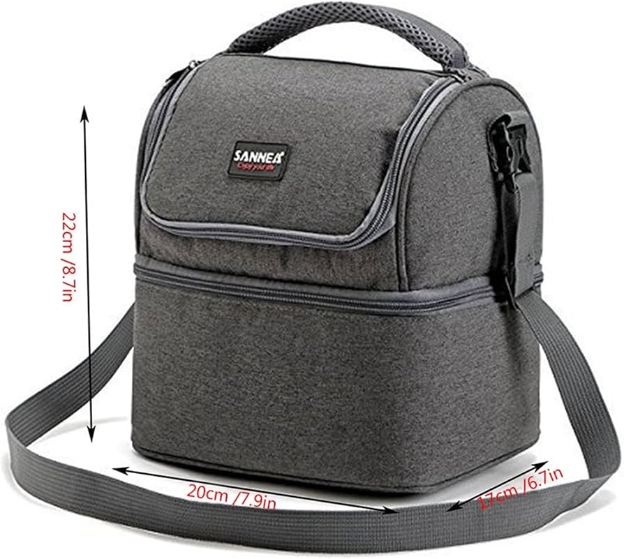 SANNEA DOUBLE DECKER JEAN LUNCH BAG