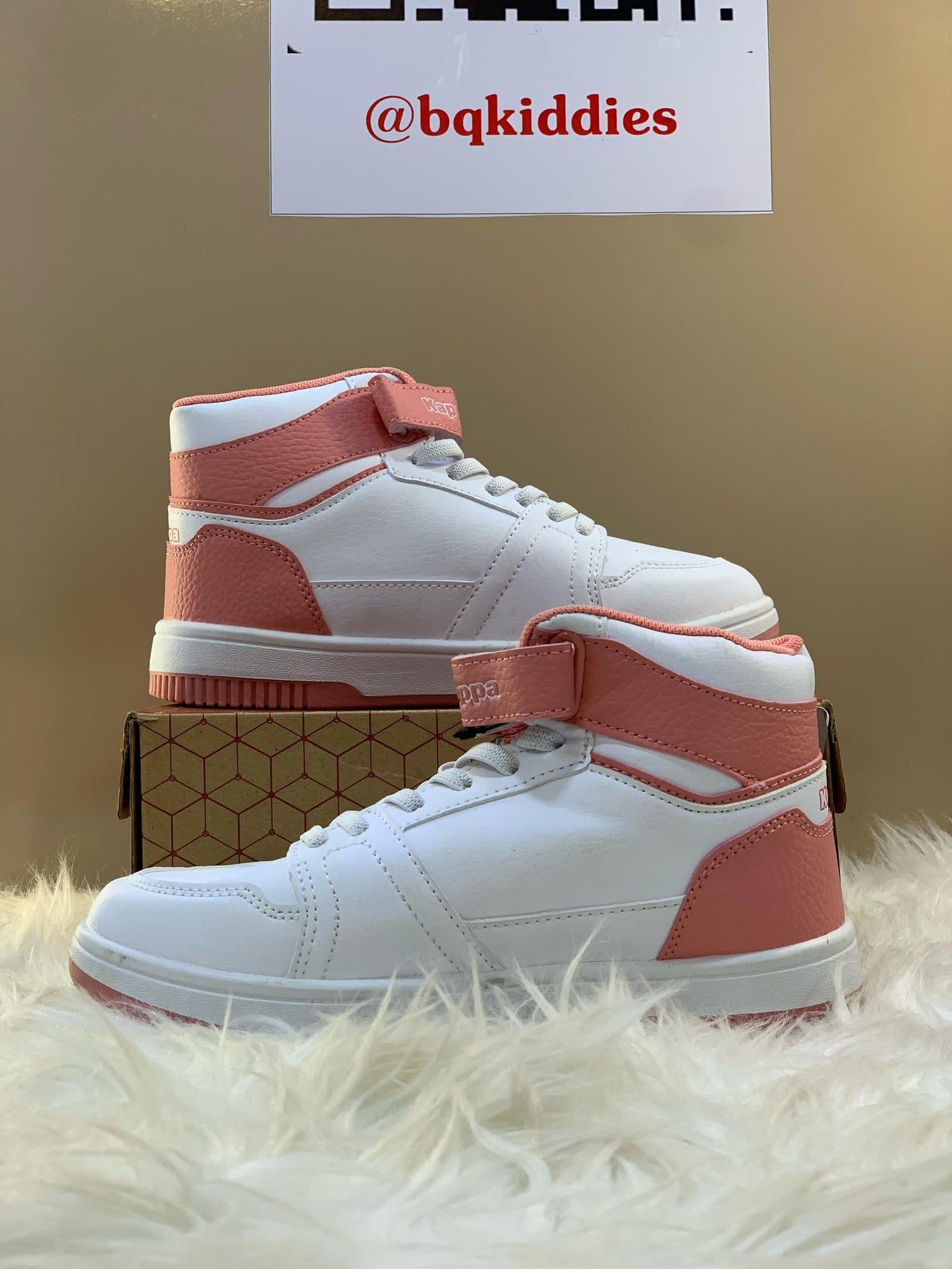 KAPPA HIGH TOP SHOES FOR BOYS AND GIRLS SNEAKERS