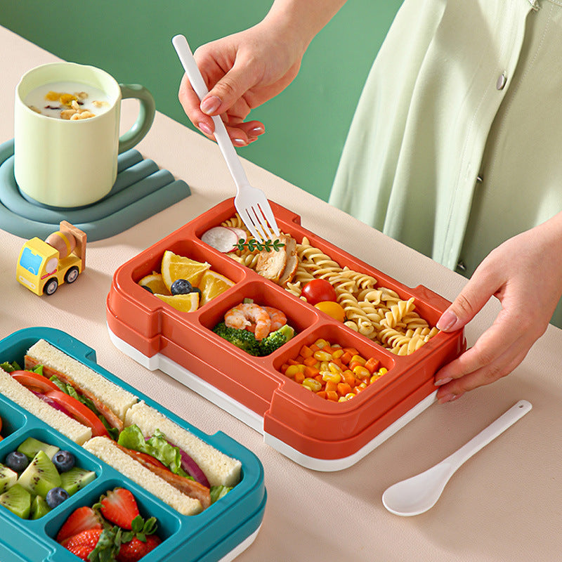 CHOO CHOO TELEPHONE PLASTIC LUNCHBOX WITH CUTLERY