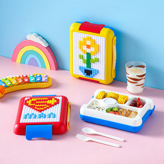 DIY DESIGN LUNCH BOX WITH BRICKS